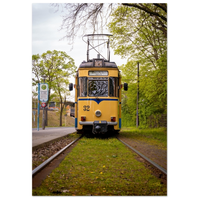 Historische Tram in Rahnsdorf