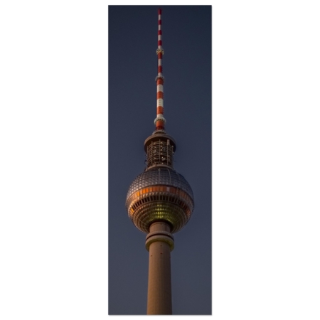 Fernsehturm Berlin - Forex Panorama Hochformat